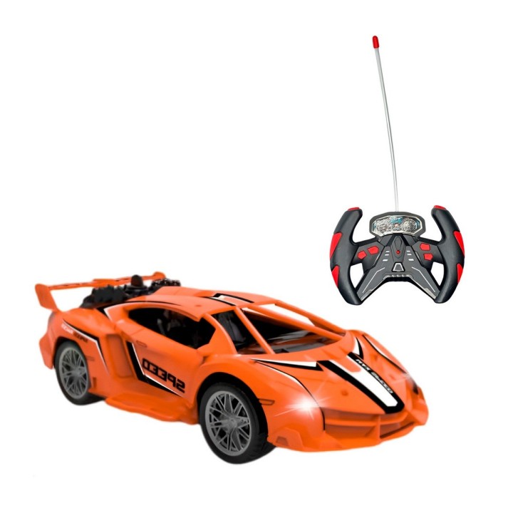 Carro Control Forma Timon Recargable Speed Juguete Niños