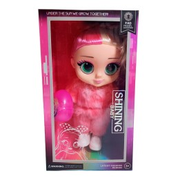 Muñeca Bebe Pijama Peluche Fashion + Mascota Juguete