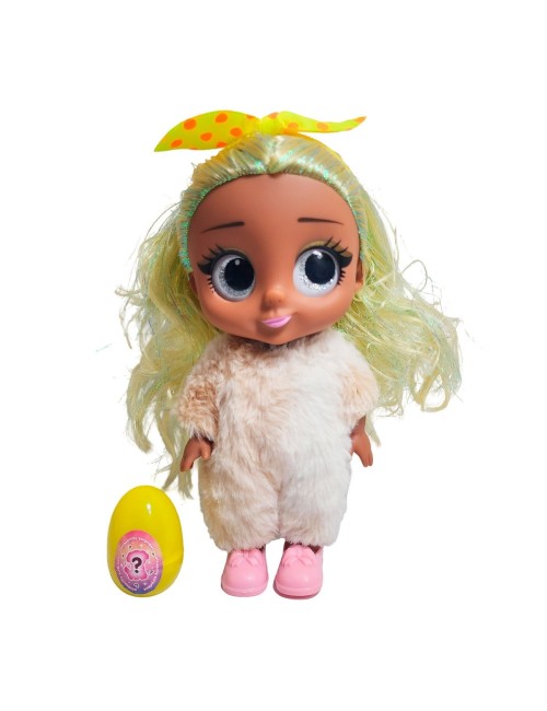 Muñeca Bebe Pijama Peluche Fashion + Mascota Juguete