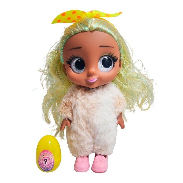 Muñeca Bebe Pijama Peluche Fashion + Mascota Juguete