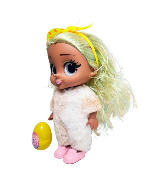 Muñeca Bebe Pijama Peluche Fashion + Mascota Juguete