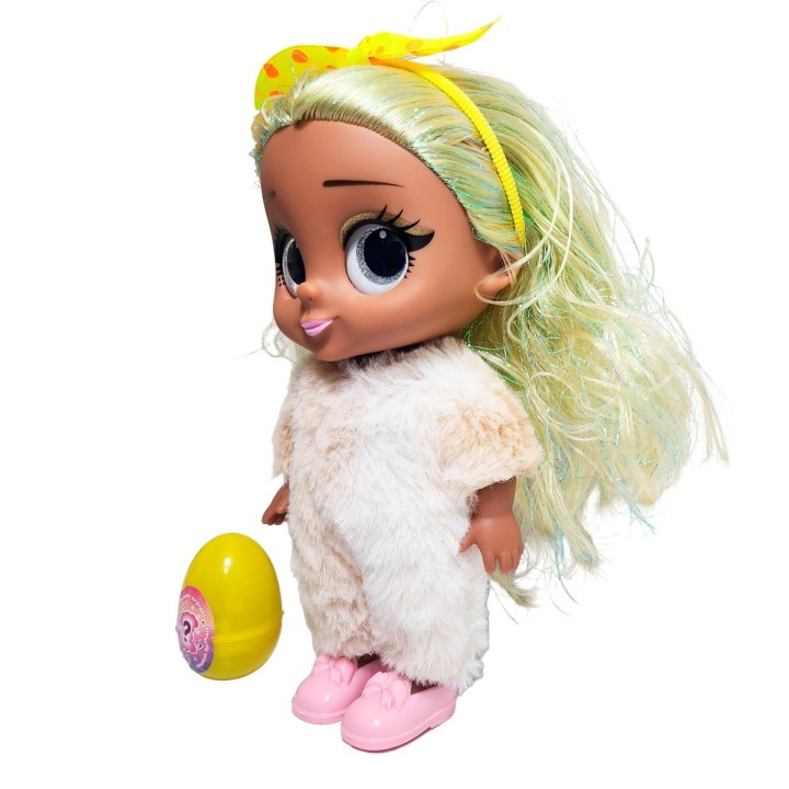 Muñeca Bebe Pijama Peluche Fashion + Mascota Juguete