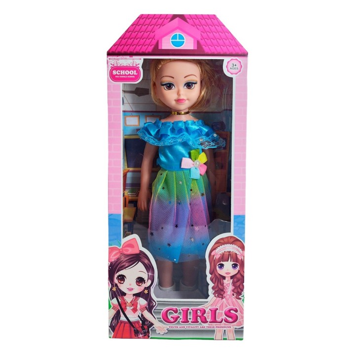 Muñeca Juguete Niña Con Vestido Realista Interactiva+ Zapato