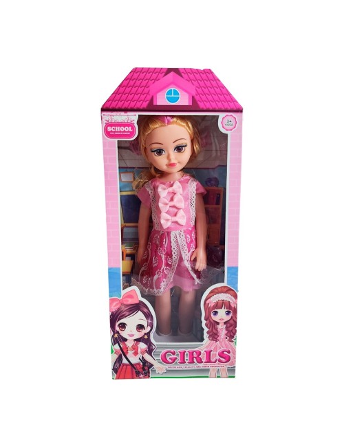 Muñeca Juguete Niña Con Vestido Realista Interactiva+ Zapato