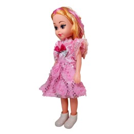 Muñeca Juguete Niña Con Vestido Realista Interactiva+ Zapato