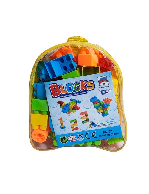 Bloques Y Figuras De Armar Armatodo Juguete Bolso Portatil