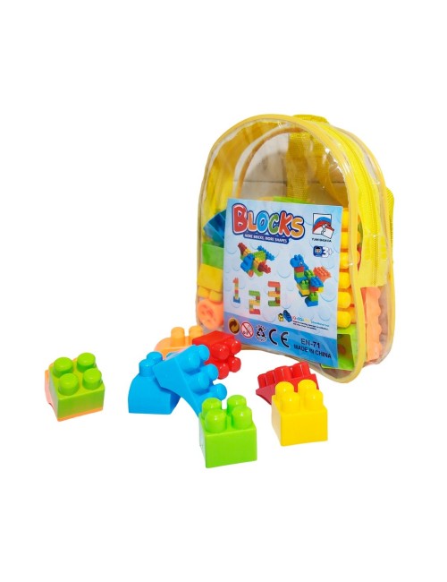 Bloques Y Figuras De Armar Armatodo Juguete Bolso Portatil