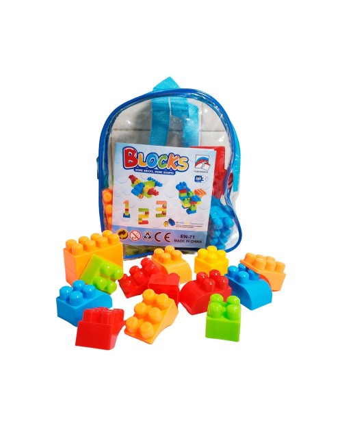 Bloques Y Figuras De Armar Armatodo Juguete Bolso Portatil