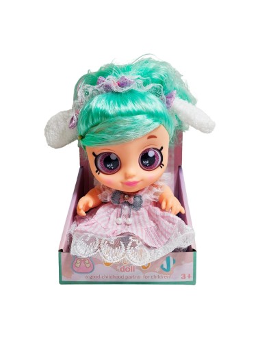 Muñeca Ojos Expresivos Con Vestido Juguete Interactivo Niñas