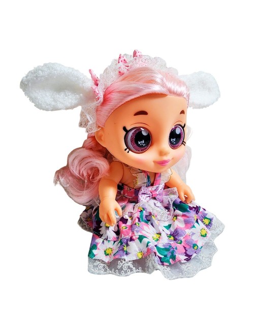Muñeca Ojos Expresivos Con Vestido Juguete Interactivo Niñas