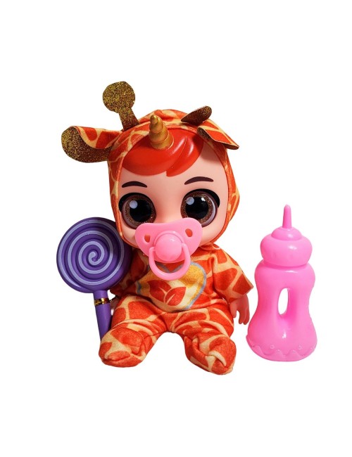 Muñeco Bebe Bebote Con Pijama Peluche Paleta Y Tetero