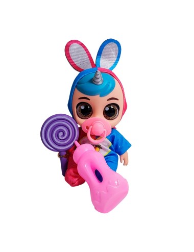 Muñeco Bebe Bebote Con Pijama Peluche Paleta Y Tetero