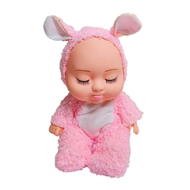 Muñeco Bebe Bebote Dormilon Con Pijama De Peluche Juguete