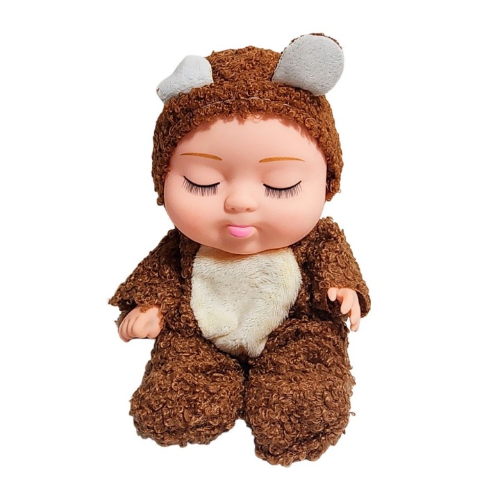 Muñeco Bebe Bebote Dormilon Con Pijama De Peluche Juguete