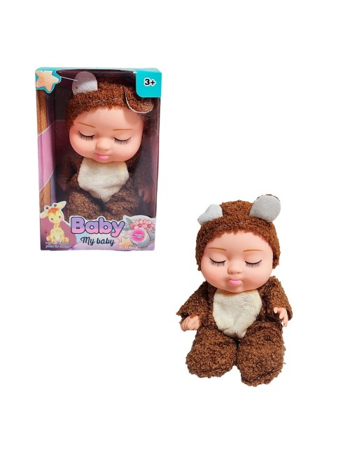 Muñeco Bebe Bebote Dormilon Con Pijama De Peluche Juguete