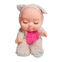 Muñeco Bebe Bebote Dormilon Con Pijama De Peluche Juguete