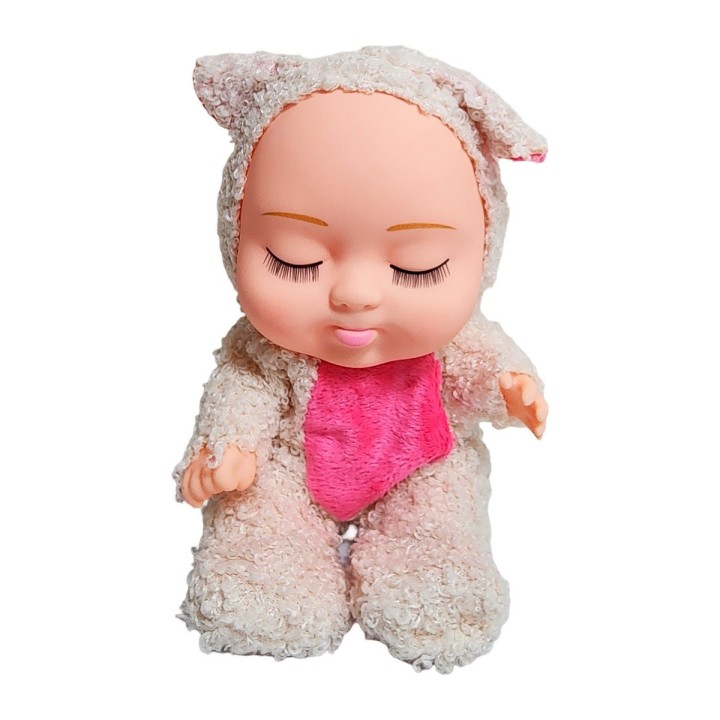 Muñeco Bebe Bebote Dormilon Con Pijama De Peluche Juguete