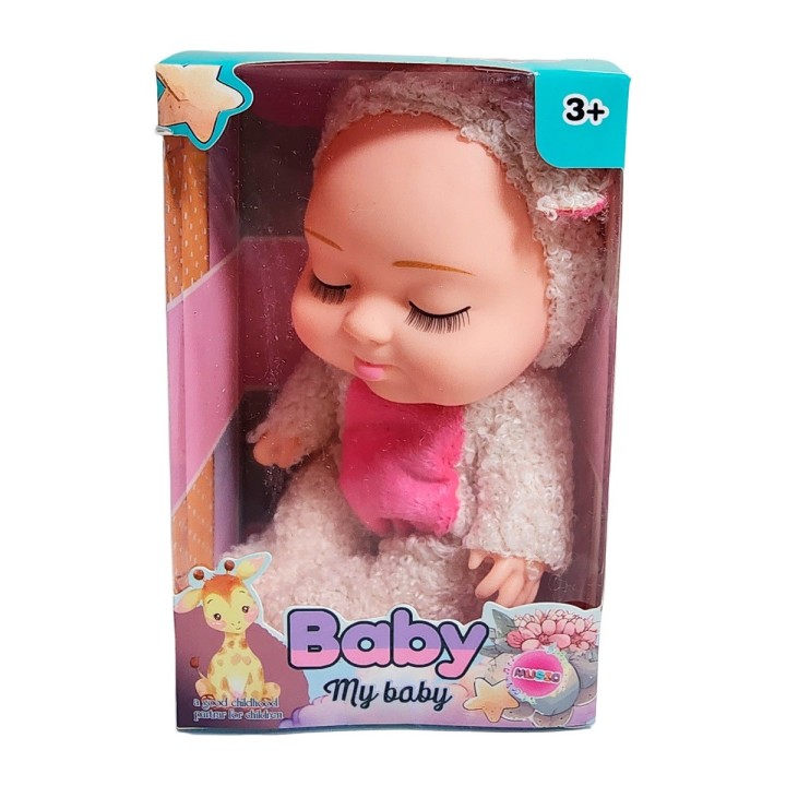 Muñeco Bebe Bebote Dormilon Con Pijama De Peluche Juguete