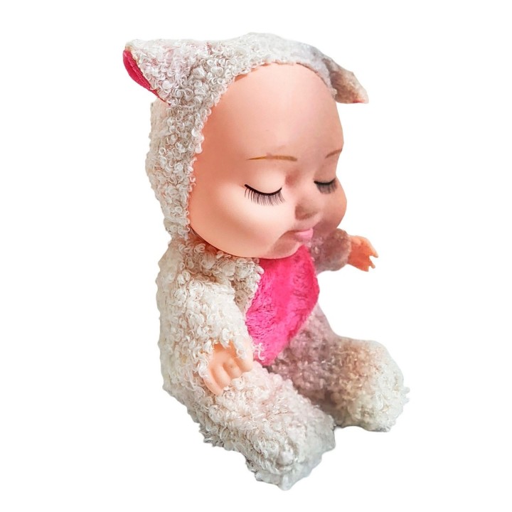 Muñeco Bebe Bebote Dormilon Con Pijama De Peluche Juguete