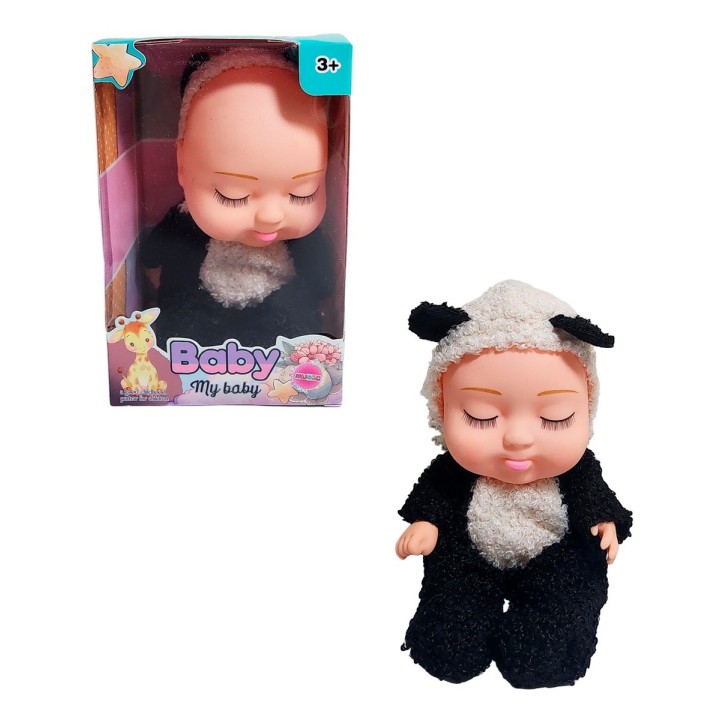 Muñeco Bebe Bebote Dormilon Con Pijama De Peluche Juguete
