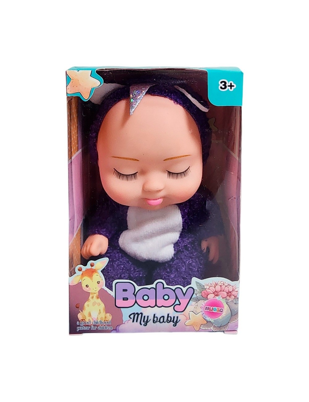 Muñeco Bebe Bebote Dormilon Con Pijama De Peluche Juguete