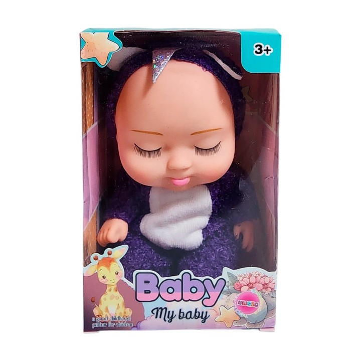 Muñeco Bebe Bebote Dormilon Con Pijama De Peluche Juguete