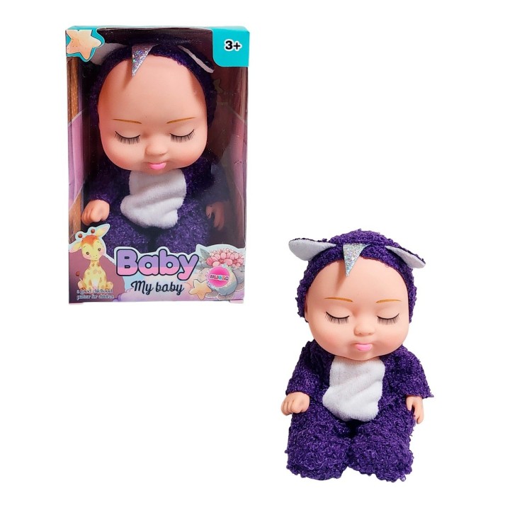 Muñeco Bebe Bebote Dormilon Con Pijama De Peluche Juguete