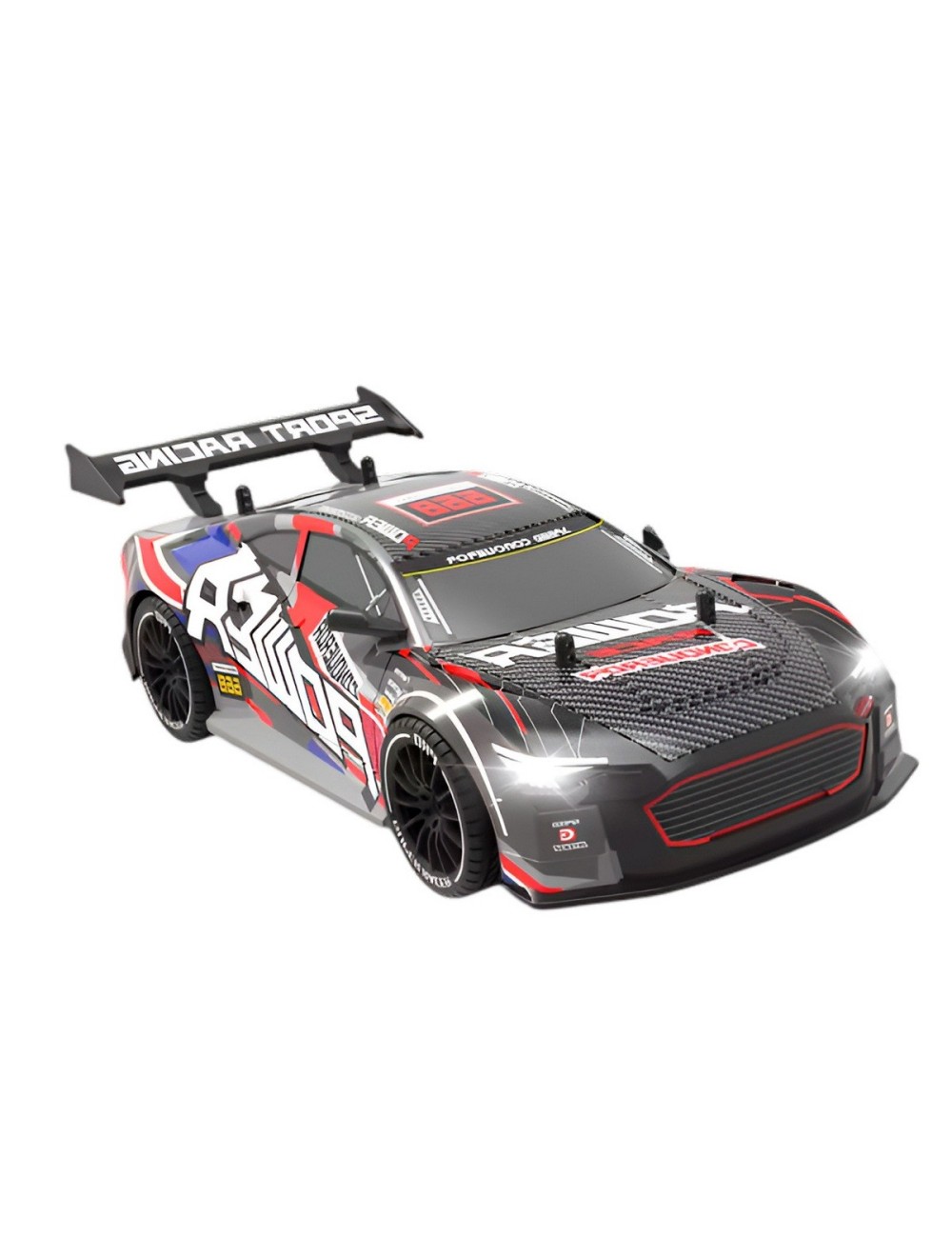 Carro Deportivo Racing Recargable Control Remoto Juguete