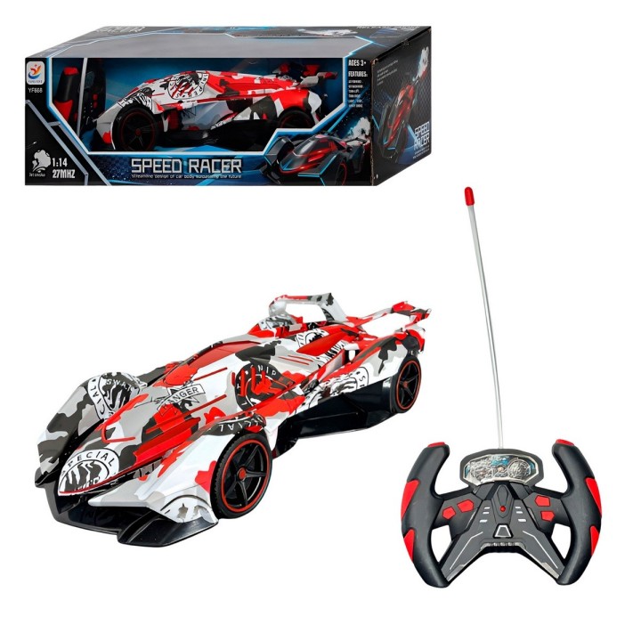 Carro Control Remoto Recargable Diseño Futurista Juguete