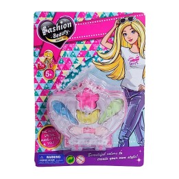 Kit De Maquillaje Niñas Juguete Princesas Figura Corona