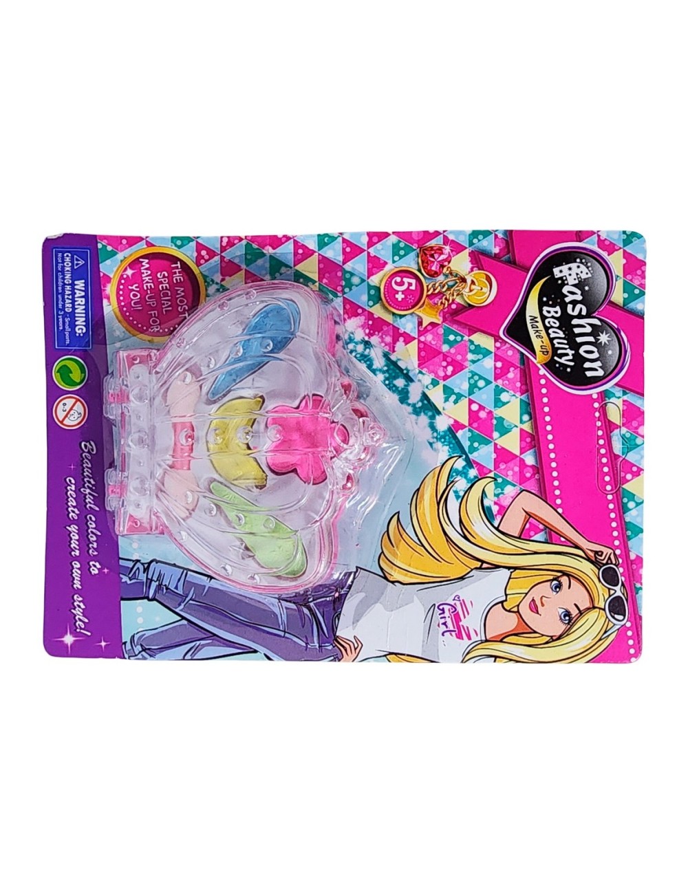 Kit De Maquillaje Niñas Juguete Princesas Figura Corona