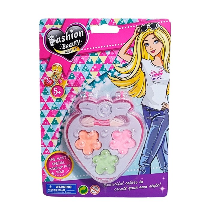 Kit De Maquillaje Niñas Juguete Princesas Figura Fresa