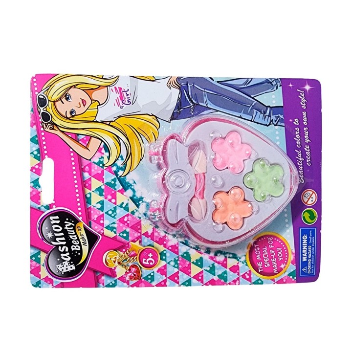 Kit De Maquillaje Niñas Juguete Princesas Figura Fresa
