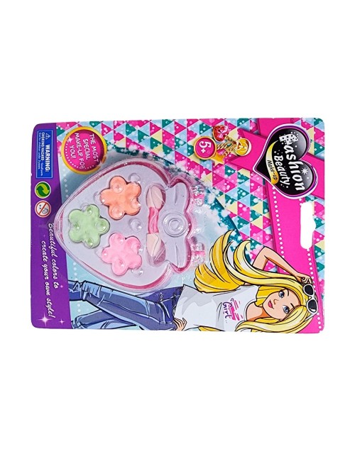 Kit De Maquillaje Niñas Juguete Princesas Figura Fresa