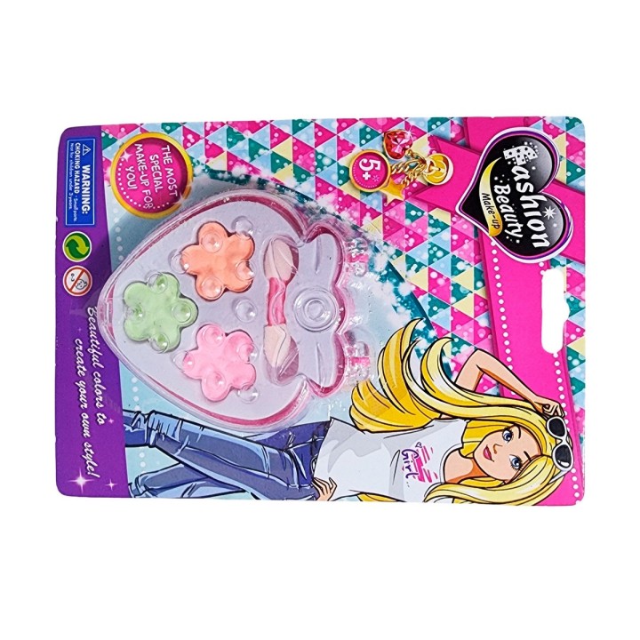 Kit De Maquillaje Niñas Juguete Princesas Figura Fresa