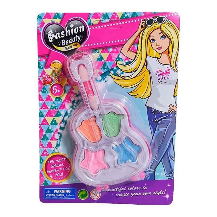 Kit De Maquillaje Niñas Juguete Princesas Figura Violin