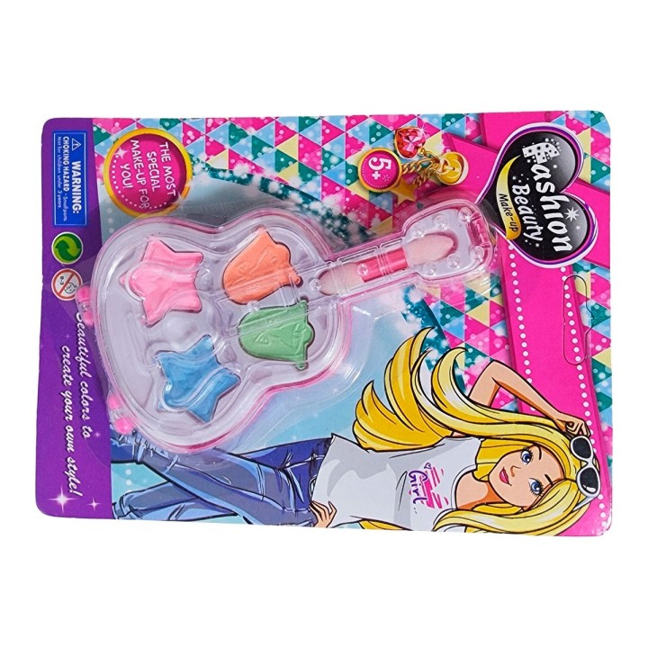 Kit De Maquillaje Niñas Juguete Princesas Figura Violin