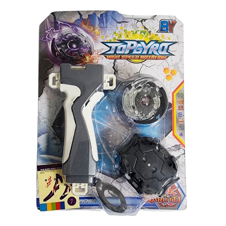 Juguete Interactivo Trompo Beyblade + Lanzador