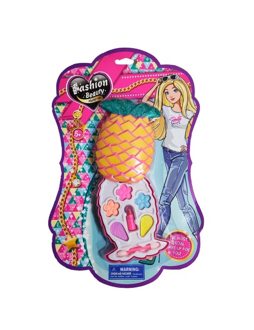 Kit De Maquillaje Set Para Niña Juguete Piña Colores
