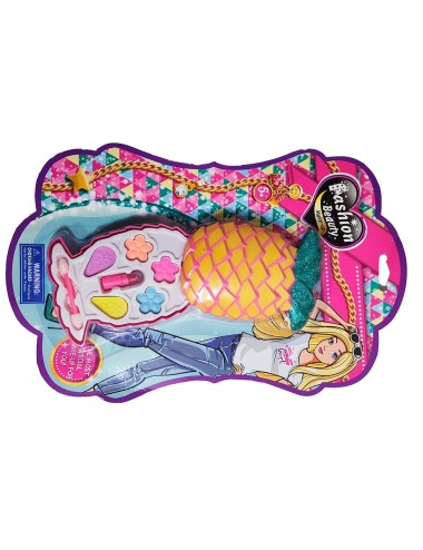 Kit De Maquillaje Set Para Niña Juguete Piña Colores