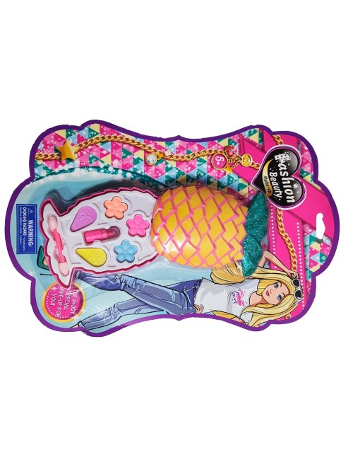 Kit De Maquillaje Set Para Niña Juguete Piña Colores