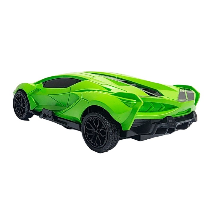 Carro Deportivo De Impulso Speed Racing Coleccionable
