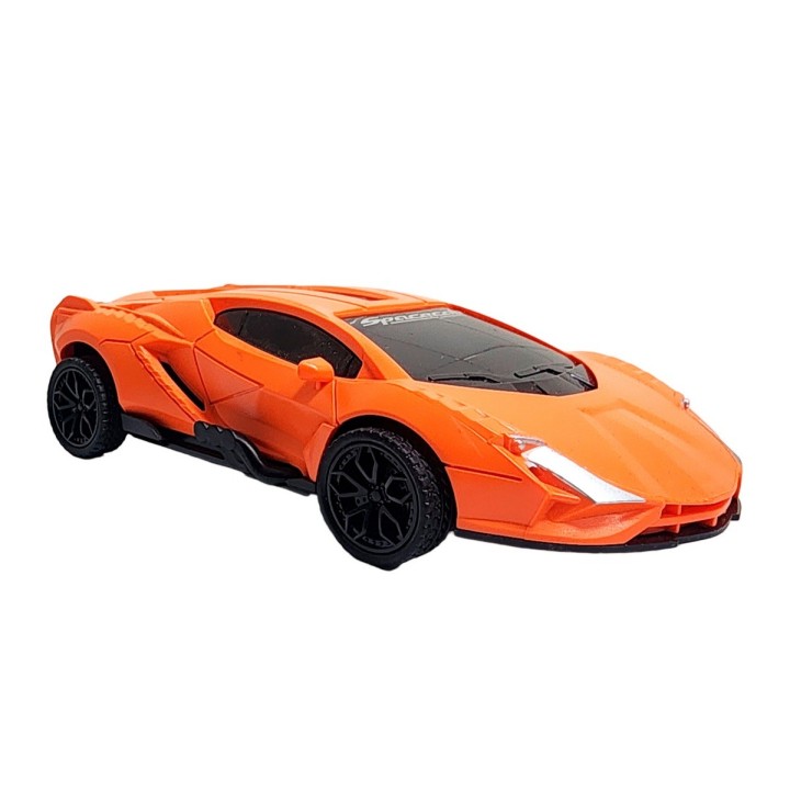Carro Deportivo De Impulso Speed Racing Coleccionable