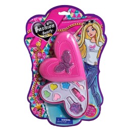 Kit De Maquillaje Set Para Niña Juguete Corazon Colores