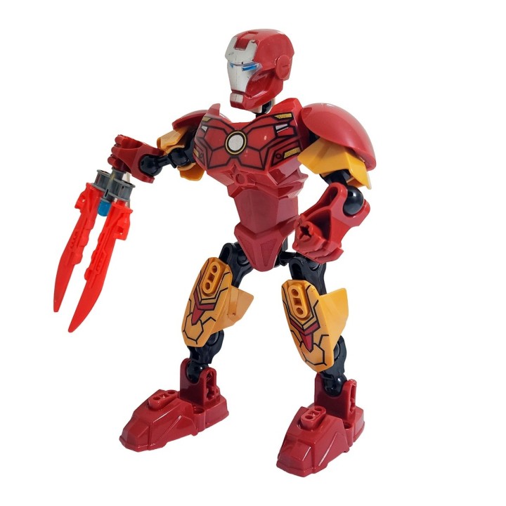 Figura Iron Man Coleccionable + Espada De Juguete Niños