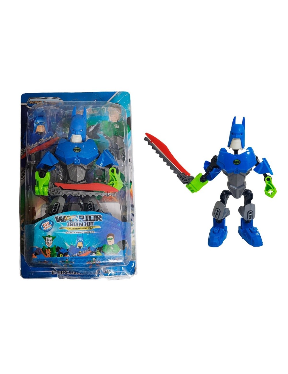 Figura Batman Coleccionable + Espada De Juguete Niños