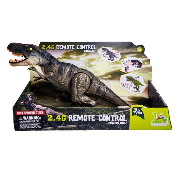 Dinosaurio Rex Tiranosaurio Control Remoto Movimiento Sonido