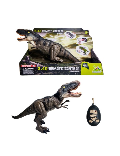 Dinosaurio Rex Tiranosaurio Control Remoto Movimiento Sonido