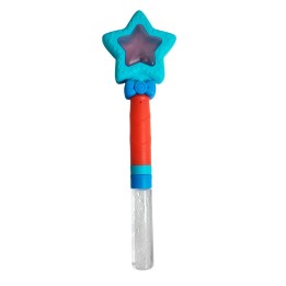 Burbujero Juguete Con Figura De Estrella + Liquido Burbujas