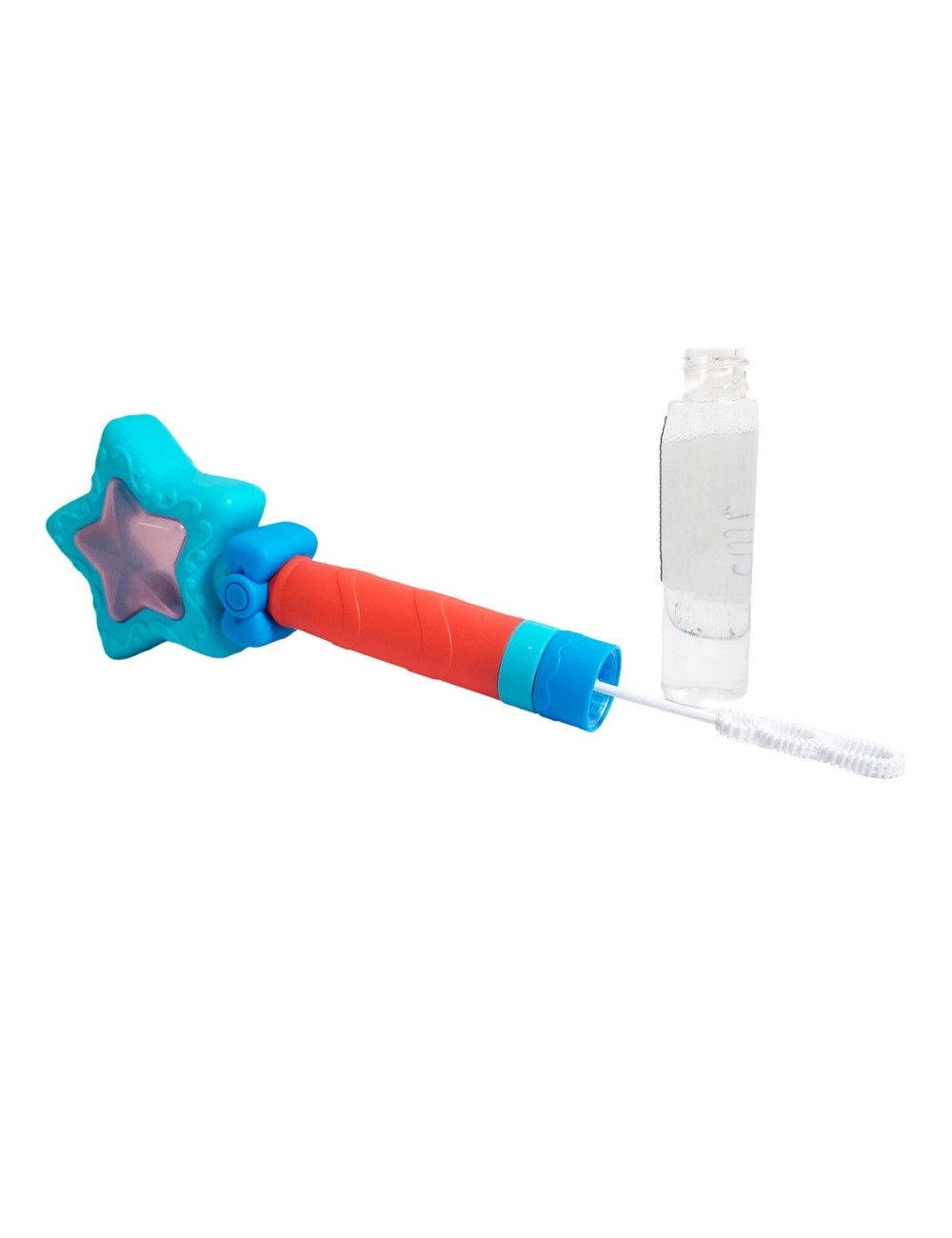 Burbujero Juguete Con Figura De Estrella + Liquido Burbujas